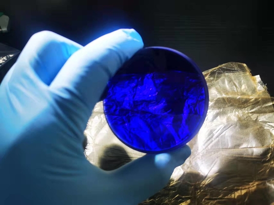 Sapphire Gem Crystal Artificial Hardness azul imperial 9,0 Ruby Crystal