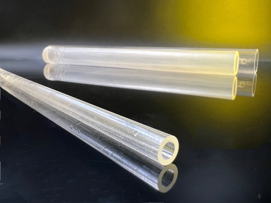 Tubos transparentes de Sapphire Glass Pipe Thermocouple Protection do método de EFG