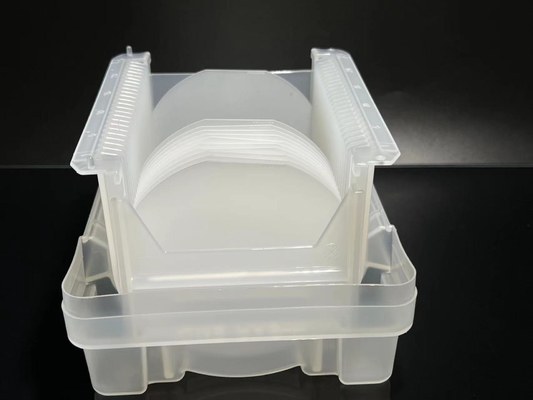 Al2O3 99,999% Substratos de wafer de safira de cristal único de 4 polegadas SSP/DSP Dia100mm