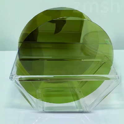 Wafers de carburo de silício 8 polegadas 200 mm Substrato de polimento Semicondutor