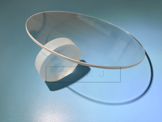 6inch Sapphire Wafer Orientation 0001 Al2O3 único Crystal Optical Transparency