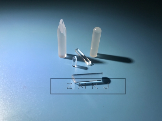 Peças anticorrosivas da safira, safira sintética Rod para o Thermometry de alta temperatura
