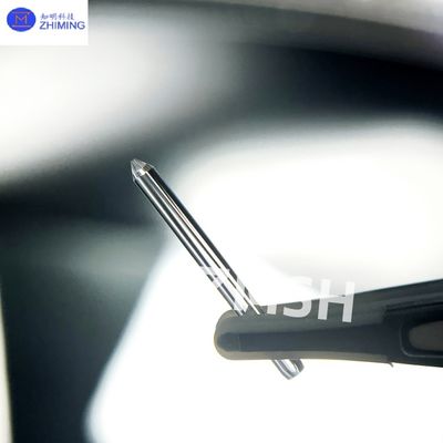 Barras de safira de precisão Barras de cone leve Grau óptico Ra≤0,5nm