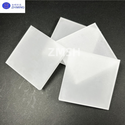 Safir Placa quadrada de cristal único Al2O3 5,5 × 5,5 mm Espessura 6,04 mm