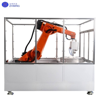 Máquina de polir robótica para processamento de componentes ópticos planos/esféricos/asféricos