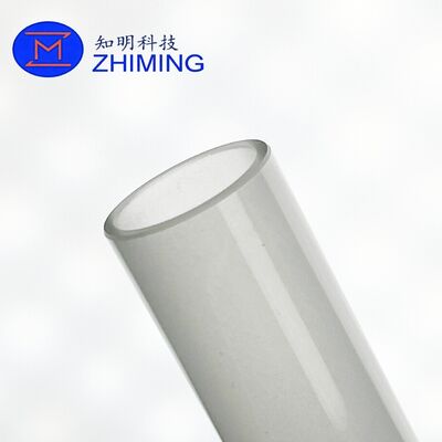 Tubos de safira de precisão – diâmetro externo polido e identificação de aterramento para uso óptico, fluídico e semicondutor