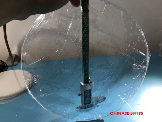 8inch Dia100mm 0001 Sapphire Wafer 1sp ou 2sp para o portador do semicondutor